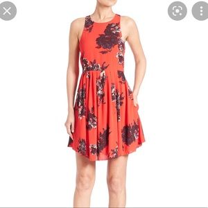 FREE PEOPLE red floral dress